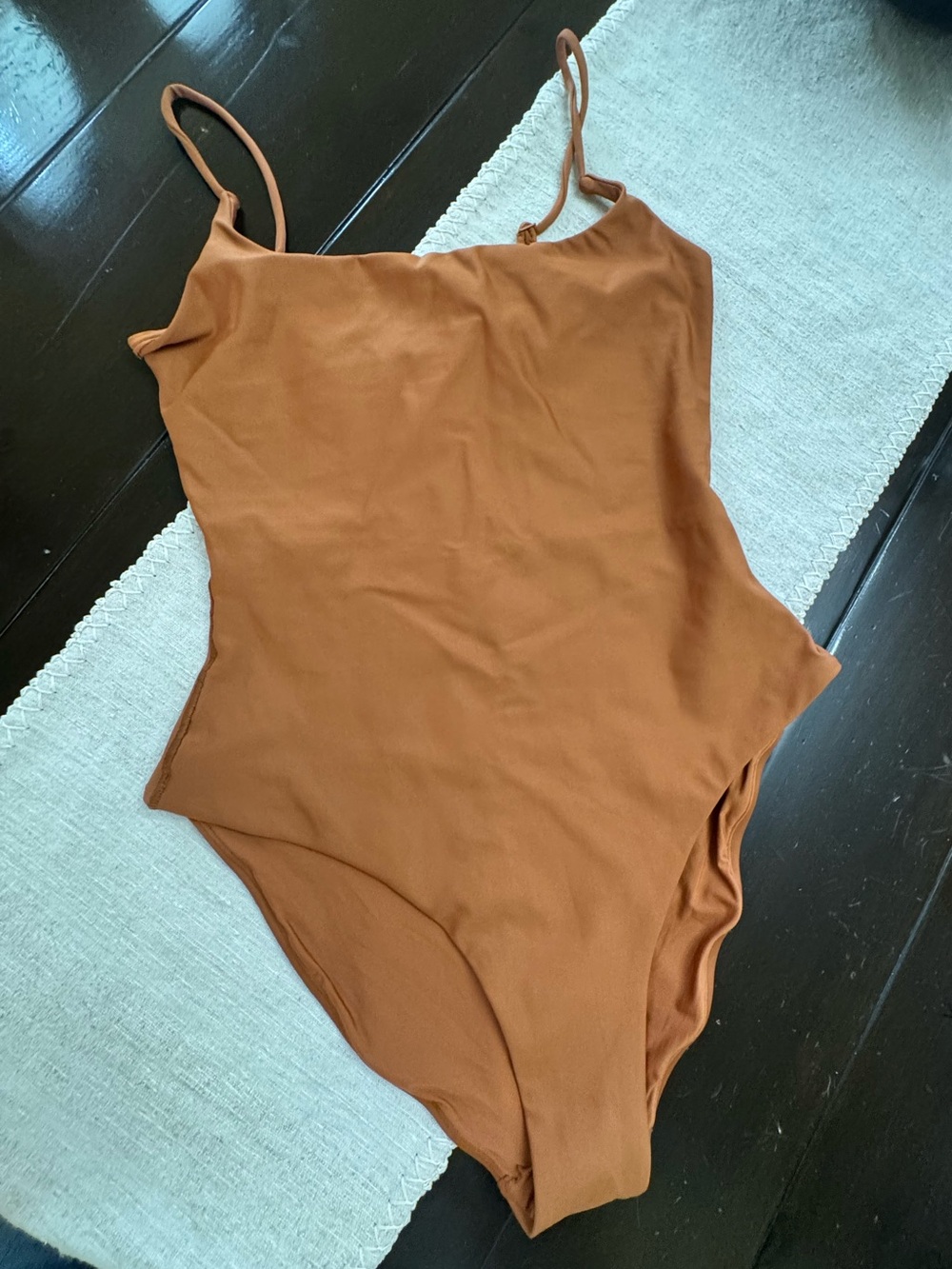 SKIMS Classic Swim Square Neck Scoop One Piece - Size M